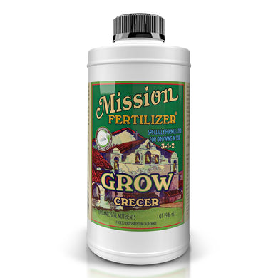 Mission GROW 3-1-2 Liquid (QUART)