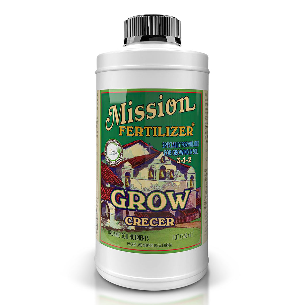 Mission GROW 3-1-2 Liquid (QUART)