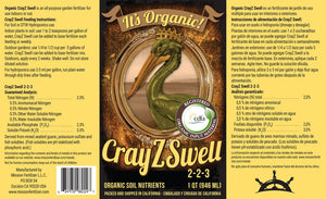 CrayZ Swell Liquid (2.5 Gallon)