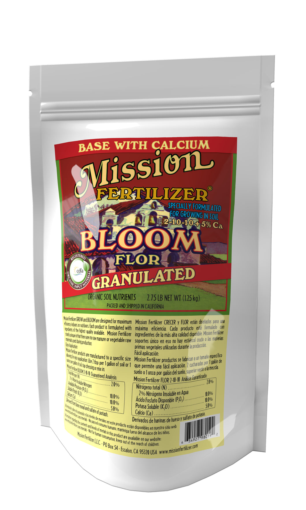 Mission BLOOM granular with Calcium (2.75lb)