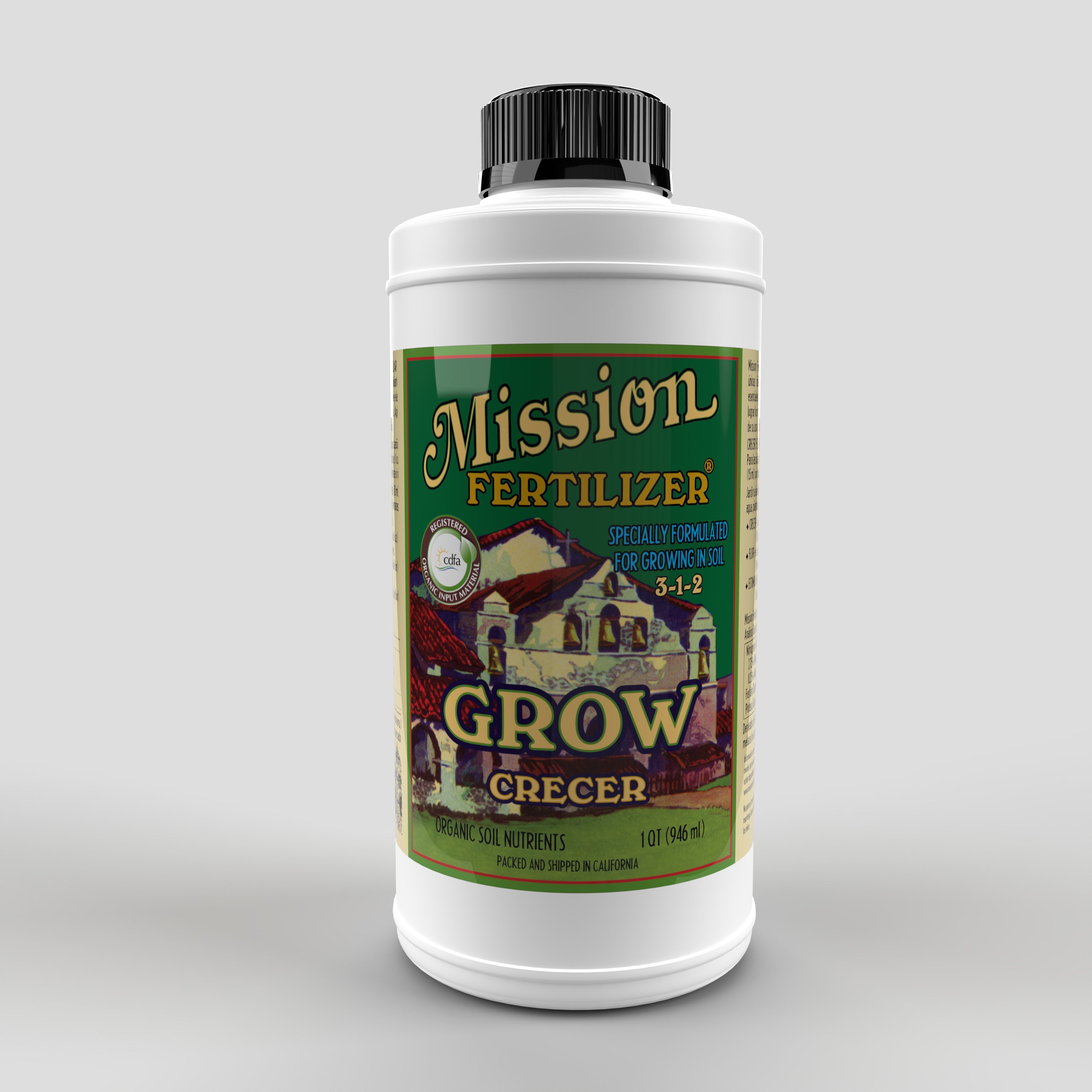 Mission GROW 3-1-2 Liquid (QUART)